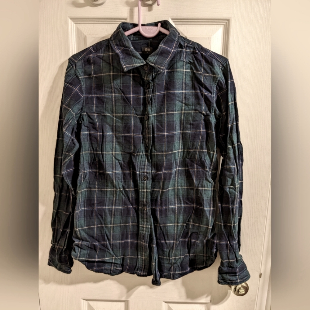 3for30!!! Uniqlo unisex flannel size S